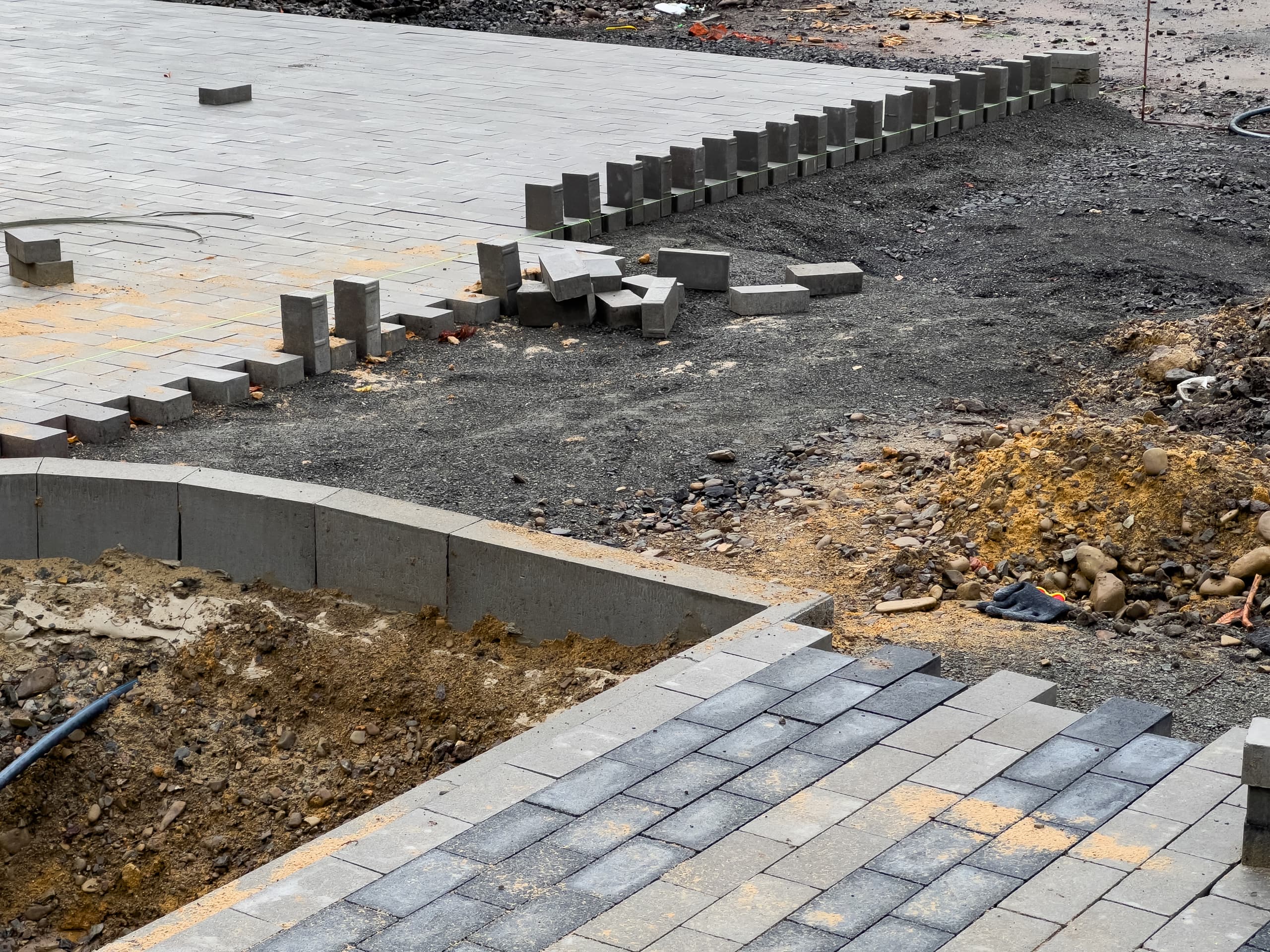 During installation